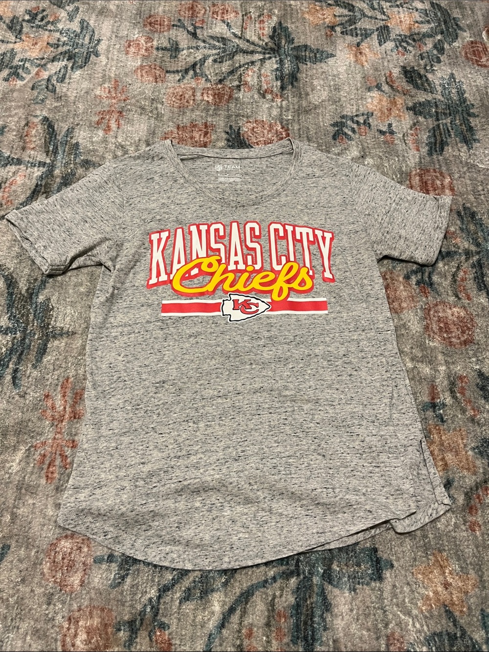 Kansas City Chiefs Grey Tshirt